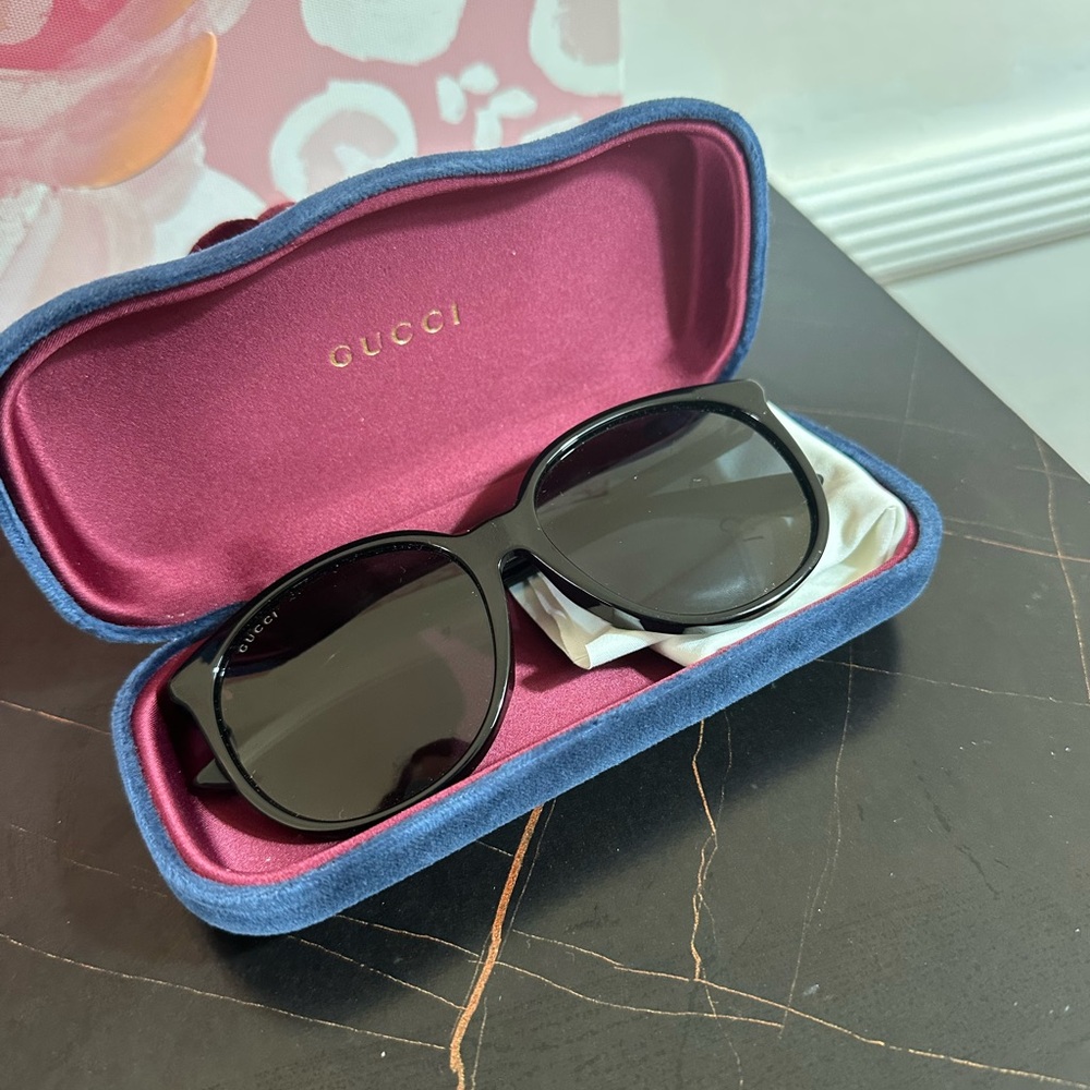 Brand New Gucci Black Sunglasses